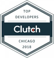 Clutch Award for top developers Chicago 2018